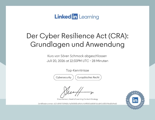 Der Cyber Resilience Act (CRA): Grundlagen und Anwendung